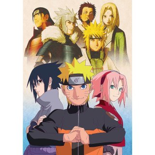 Puzzle - 1000 - Drużyna Naruto - Masashi Trefl - 10940