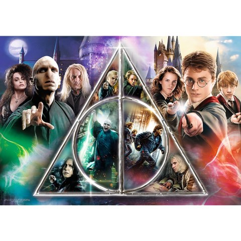 Puzzle - 1000 - Insygnia Śmierci - Warner Harry Potter Trefl 10717