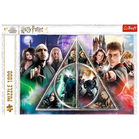 Puzzle - 1000 - Insygnia Śmierci - Warner Harry Potter Trefl 10717