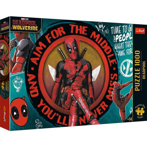 Puzzle - 1000 Premium Plus - Deadpool Trefl - 10835