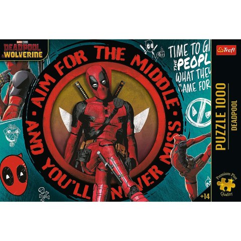 Puzzle - 1000 Premium Plus - Deadpool Trefl - 10835