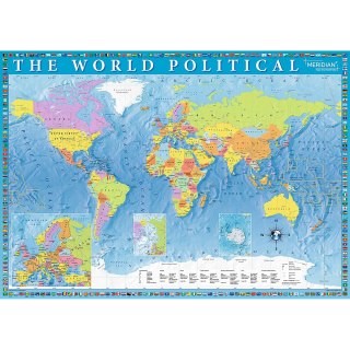 Puzzle - 2000 - Polityczna mapa świata - 27099