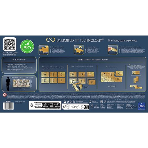Puzzle - "9000 UFT" - Ancient Celestial Maps Trefl 81031