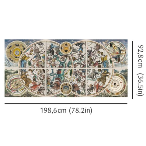 Puzzle - "9000 UFT" - Ancient Celestial Maps Trefl 81031