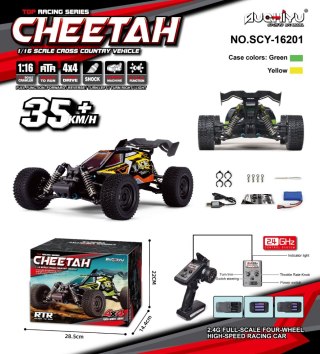 R/C Pojazd Wyścigowy CHEETAH 1:16