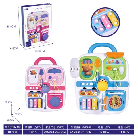 Wielofunkcyjna Walizka Niebieska