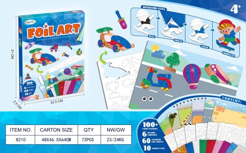 Wyklejanka Pojazdy + Akcesoria