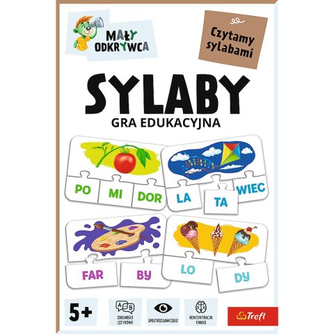 GRA - Sylaby / Mały Odkrywca Trefl 02813