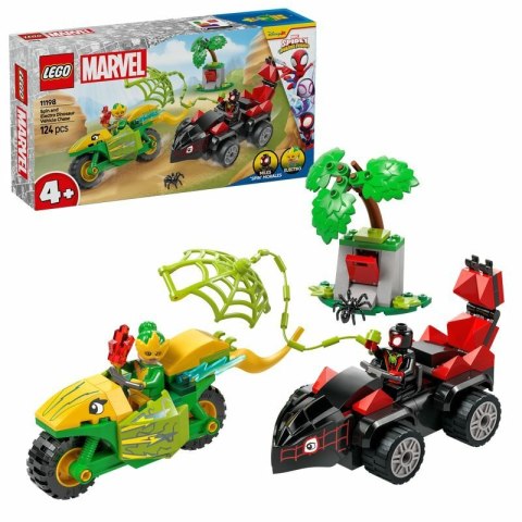 LEGO 11198 SPIDAY Pościg Spina za Electro w dinopojeździe