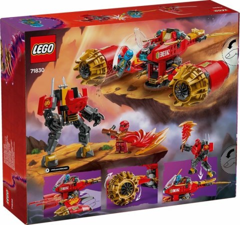 LEGO 71830 NINJAGO Burzowy jeździec-mech Kaia