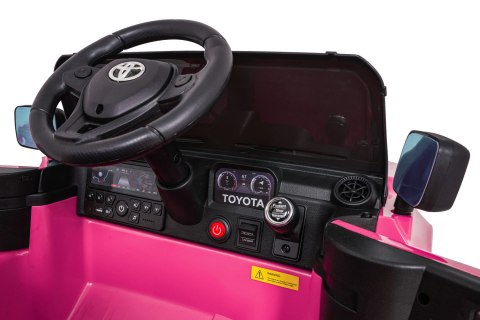 Pojazd Toyota PRADO Różowy