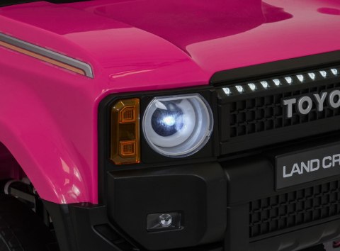 Pojazd Toyota PRADO Różowy