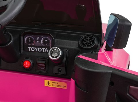 Pojazd Toyota PRADO Różowy