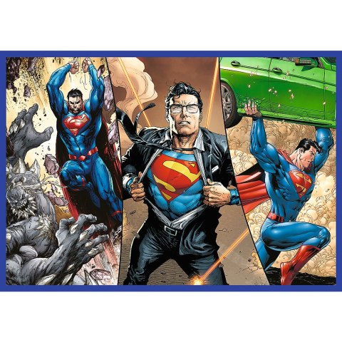 Puzzle - 4x250 - Odwaga Supermana - Warner Superman Trefl 13340