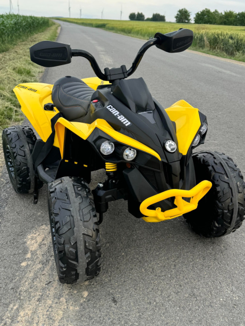 Quad CAN-AM 4x45W 12V Na Akumulator DK-CA002 żółty