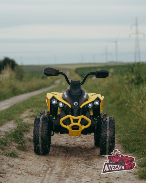 Quad CAN-AM 4x45W 12V Na Akumulator DK-CA002 żółty