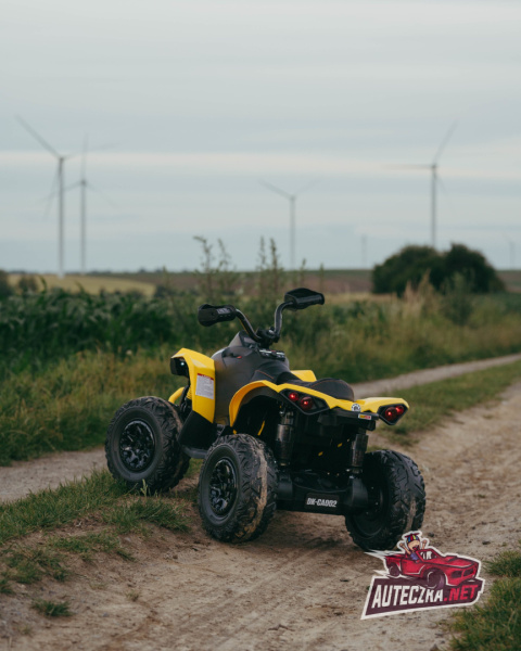 Quad CAN-AM 4x45W 12V Na Akumulator DK-CA002 żółty