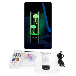 Lampka Ledowa z Meduzami Ozdobna Na Baterie Kabel USB