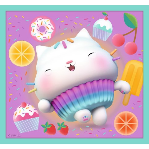 Puzzle - 10w1 - W świecie Gabi - Universal Gabby"s Dollhouse Trefl 96003