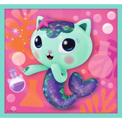 Puzzle - 10w1 - W świecie Gabi - Universal Gabby"s Dollhouse Trefl 96003