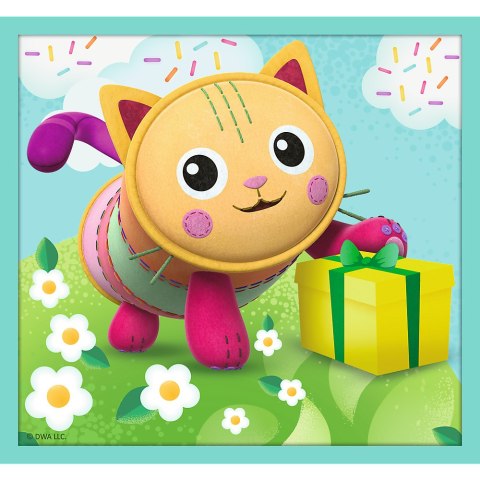 Puzzle - 10w1 - W świecie Gabi - Universal Gabby"s Dollhouse Trefl 96003