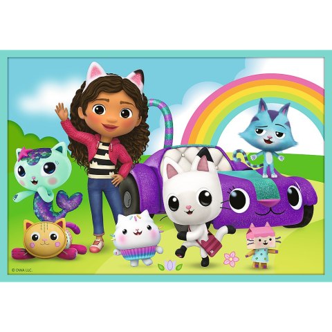 Puzzle - 10w1 - W świecie Gabi - Universal Gabby"s Dollhouse Trefl 96003