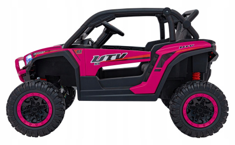 Autko na akumulator Buggy 4x4 KCK 24V Różowy