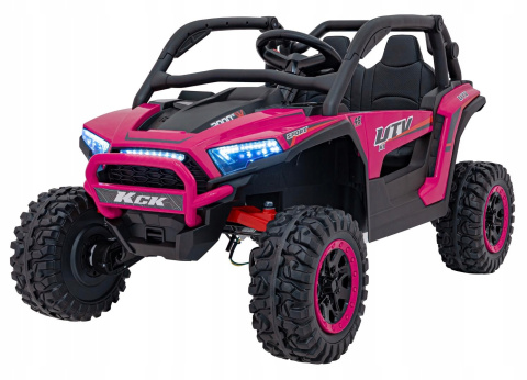 Autko na akumulator Buggy 4x4 KCK 24V Różowy