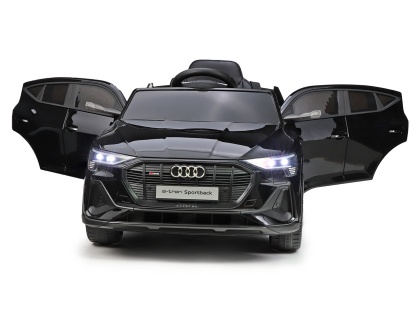 Auto Na Akumulator Audi E-Tron 4x4 Czarne
