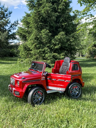 Auto na Akumulator Mercedes G63 Czerwony Lakierowany BBH-003 4x4