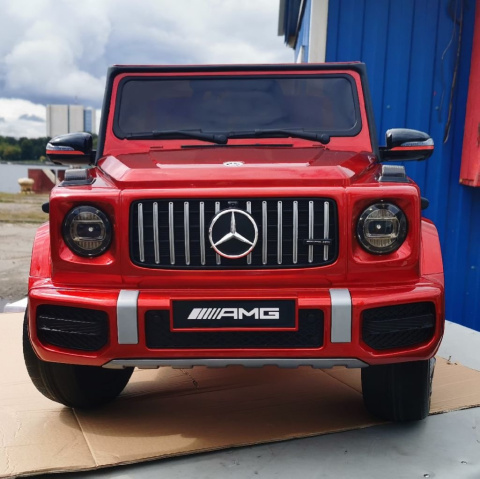 Auto na Akumulator Mercedes G63 Czerwony Lakierowany BBH-003 4x4