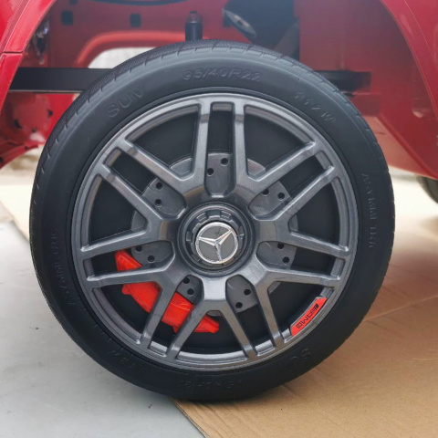 Auto na Akumulator Mercedes G63 Czerwony Lakierowany BBH-003 4x4