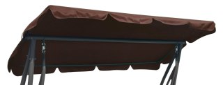 Części Zapasowe do Huśtawki Ogrodowej 8078 Materiał na Daszek Brązowy