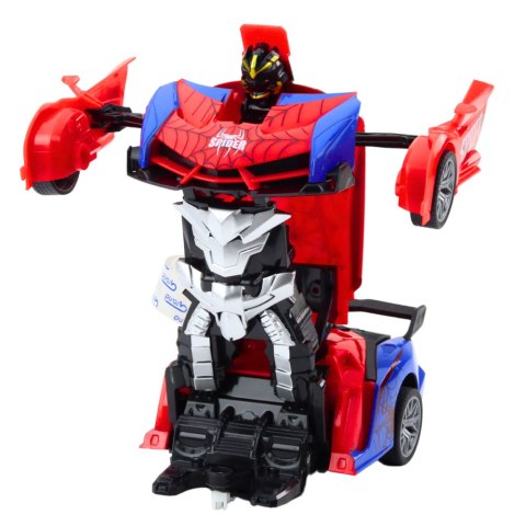 Samochód Robot Spider Pająk Zdalnie Sterowany 2w1 Światła Dźwięki