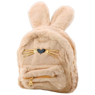 Plecak dziecięcy beżowy 20x22x7cm