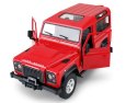 Autko R/C Land Rover Defender Czerwony 1:14 RASTAR