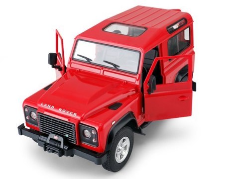 Autko R/C Land Rover Defender Czerwony 1:14 RASTAR