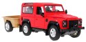 Autko R/C Land Rover Defender Czerwony 1:14 RASTAR