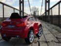 Samochód BMW X6 dla dziecka czerwone tył