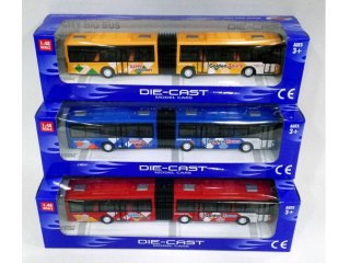 Autobus Przegubowy Metalowy 1:48