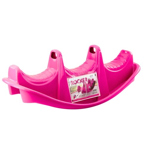 Bujak Trzyosobowy Rocker Jednorożec Kołyska Naklejki Różowy