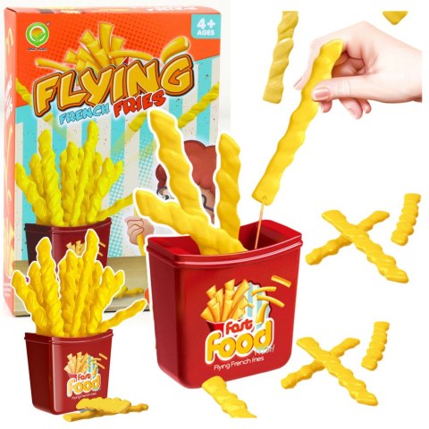 Gra Zręcznościowa Rodzinna Wyskakujące Latające Frytki Kręcone