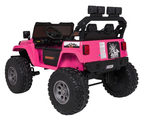 Pojazd Extreme Sport 4x4 Różowy