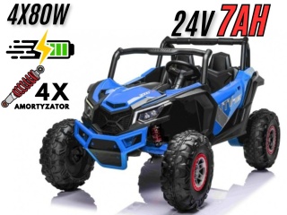 Auto na akumulator Buggy UTV-MX 24V XMX613 4x4 Niebieski