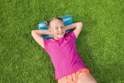 Dmuchana Poduszka 38 x 25 cm Niebieska Bestway 52127