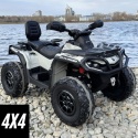 Duży Quad Can Am Outlander ATV 4x200W 24V10Ah Szary