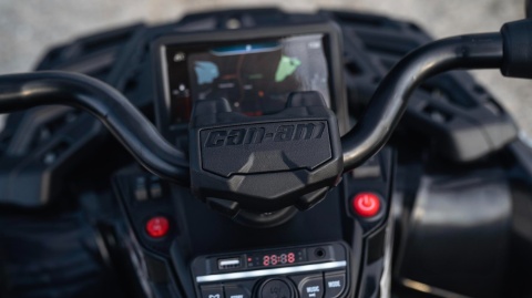 Duży Quad na akumulator Can Am Outlander 4x200W 24V ATV Czarny