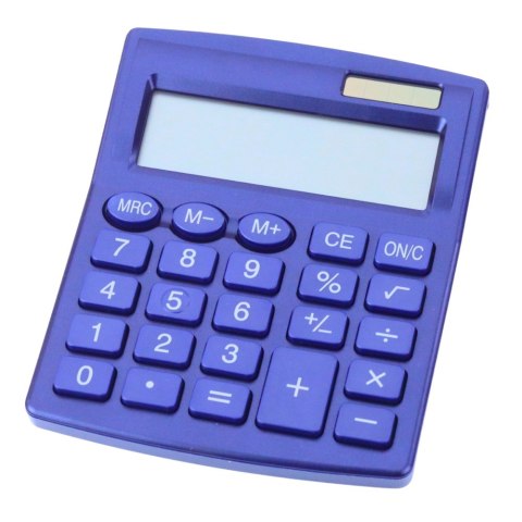 Kalkulator Biurowy Szkolny Klasyczny Ogniwo Słoneczne Granatowy