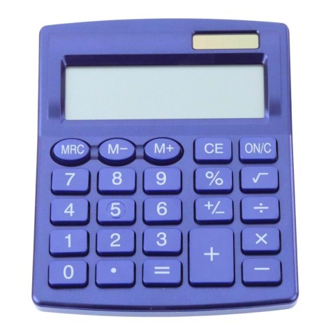 Kalkulator Biurowy Szkolny Klasyczny Ogniwo Słoneczne Granatowy