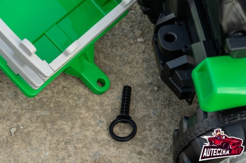 MEGA TRAKTOR NA AKUMULATOR Z PRZYCZEPĄ. MIĘKKIE SIEDZENIE, PILOT, /HL3388